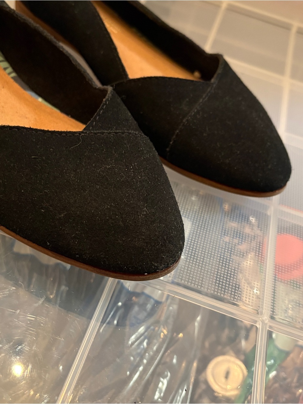 Toms Black Suede Slip-On Flats~6 1/2
0019 - Picture 5 of 7